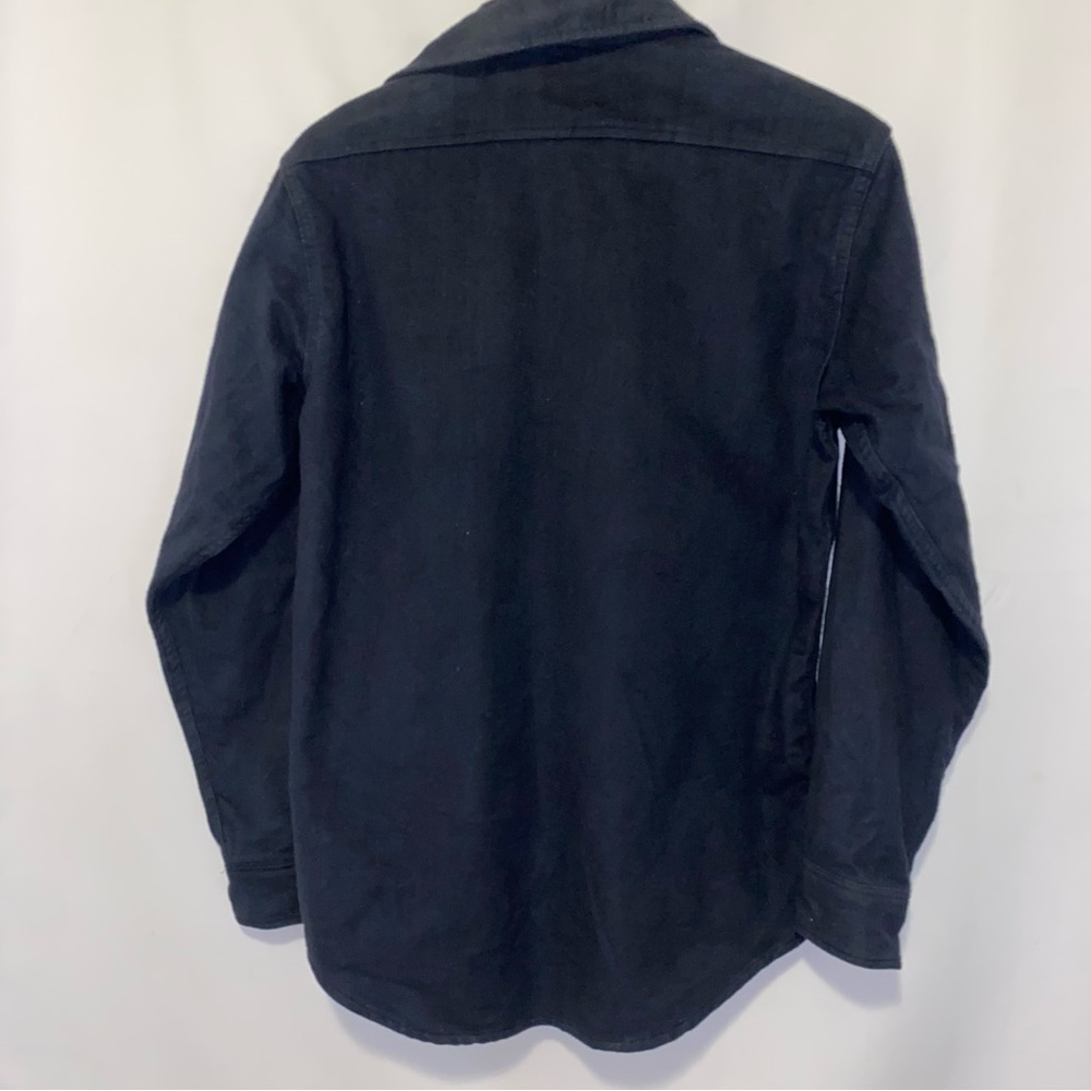 Mountain Tek Navy Blue Fleece Long sleeve Shacket Size Medium - Picture 3 of 5